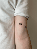 Miniature Fineline Basquait Crown