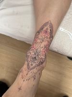 Ornamental Ankle Tattoo