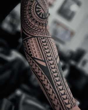 Tribal tattoo style