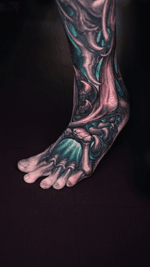 Organic Foot Tattoo