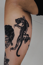 Panther #traditionaltattoo #tattoo #tattoos #traditional #oldschooltattoo #ink #tattooartist #inked #tattooart #tattooflash #art #tattooed #traditionaltattoos #tattoolife #blackwork #oldlines #tradworkers #boldwillhold #tattooing #oldschool #neotraditionaltattoo #tattoodesign #blackandgreytattoo #colortattoo #tattooideas #classictattoo #tattooer #blackworktattoo #flashtattoo #bold