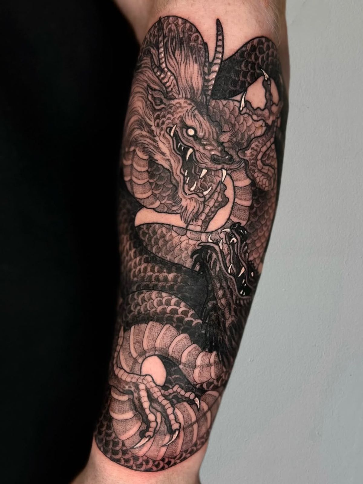 graceful arm tattoo