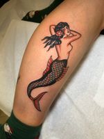 Traditional Mermaid Tattoo