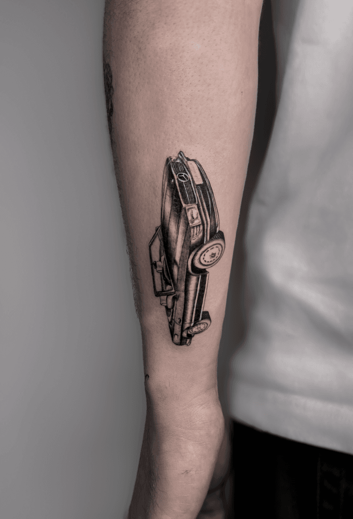 Vintage Car Tattoo • Tattoodo