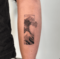 Great Wave Tattoo