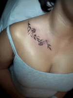 Floral Vine Tattoo
