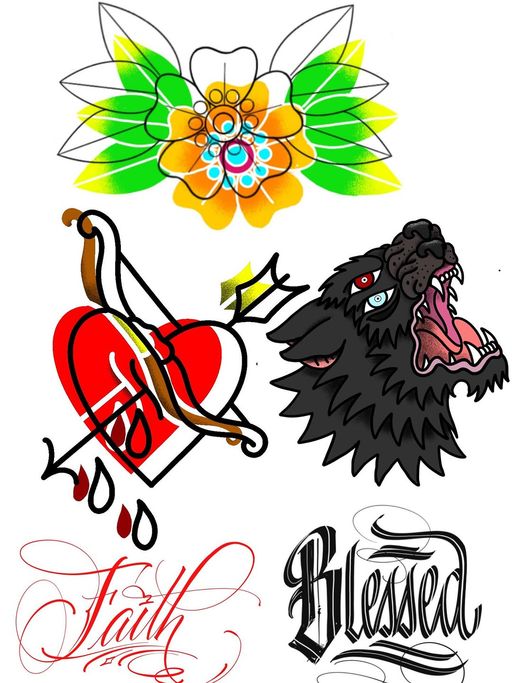 Flash tattoo