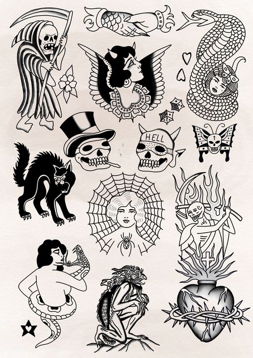 Flash tattoo