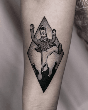 Blackwork tattoo style