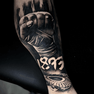 Boxer's Fist and Stadium