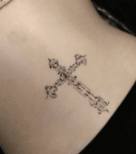 Ornate Cross Tattoo