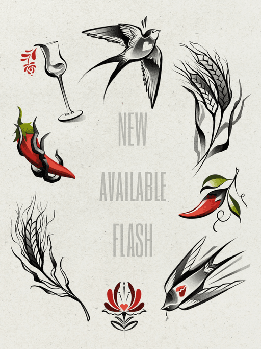 Flash tattoo