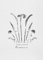 Would love to do all as one piece. This flash was designed by collecting the botanicals, later screen printing them to create one off pieces 