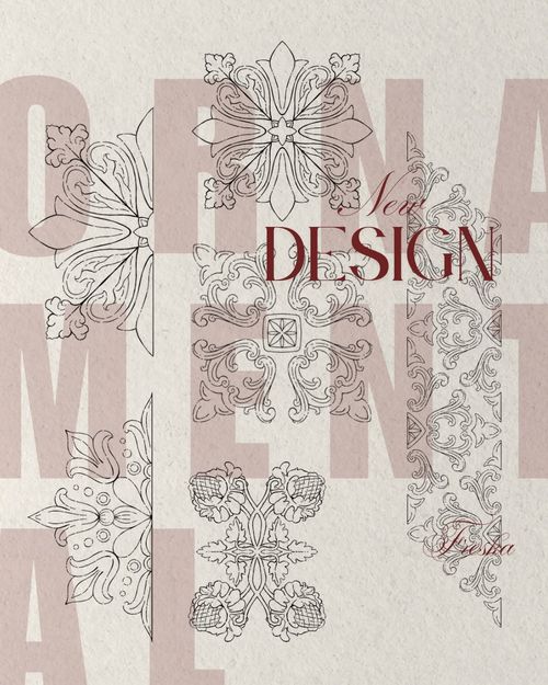Elegant Floral Ornament Design