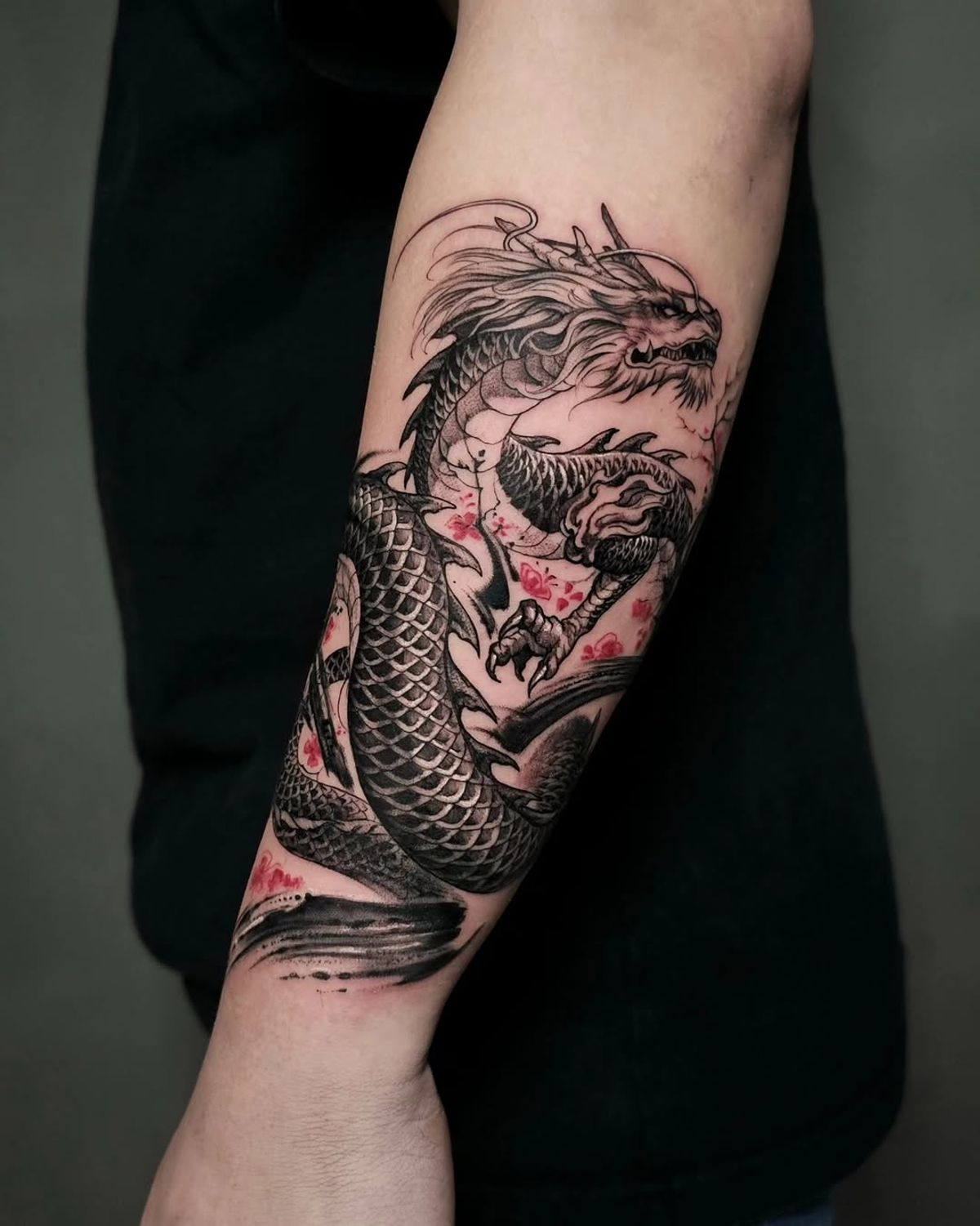 delicate back tattoo