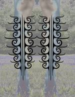 Neotribal Scroll Motif
