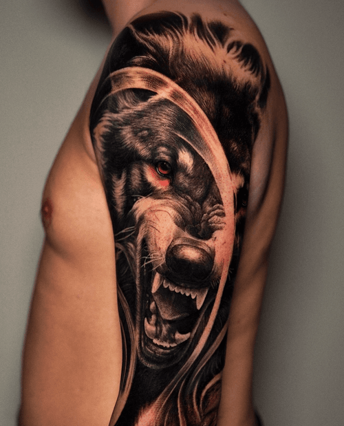 Angry Wolf