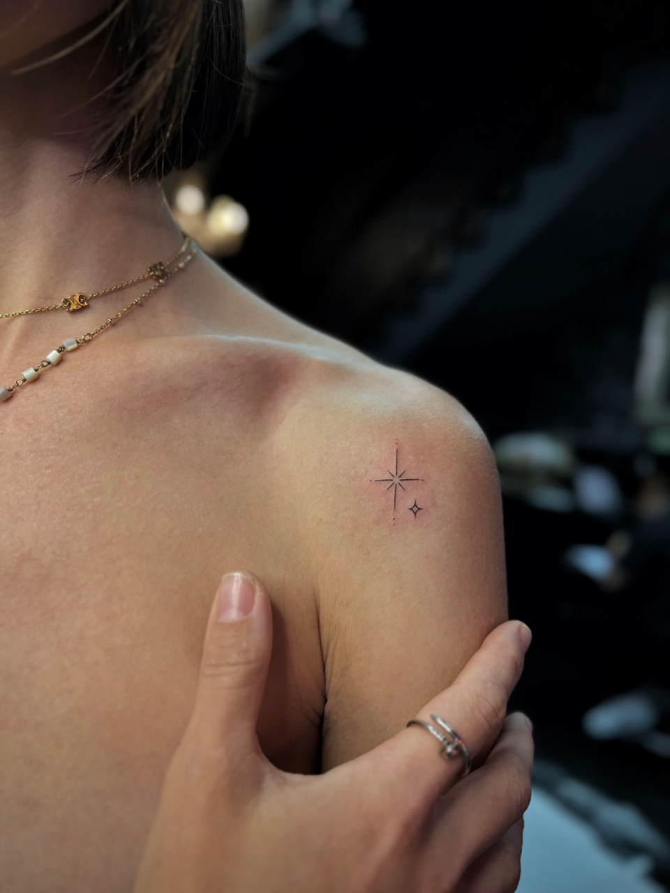 Minimalist Star Tattoo That Shines Softly