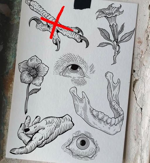 Flash tattoo