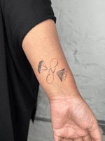 Diamonds and Initial Tattoo