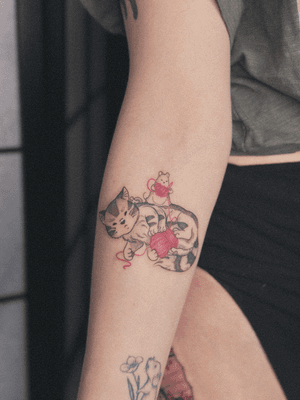 Anime tattoo style