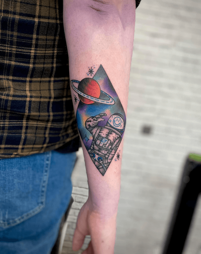 Cosmic Wanderer Tattoo by Ryan Mckenzie • Tattoodo