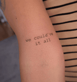 Quote Tattoo