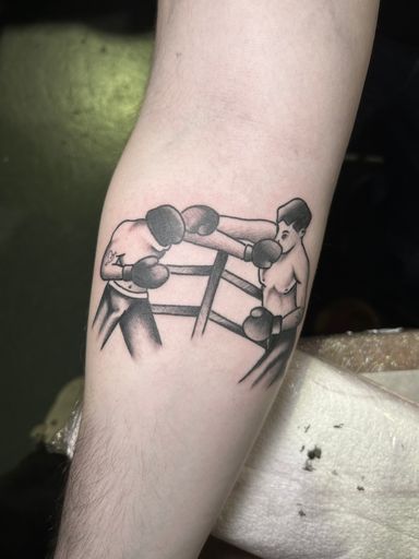 Tattoo work at Tsunami Tattoo Barcelona