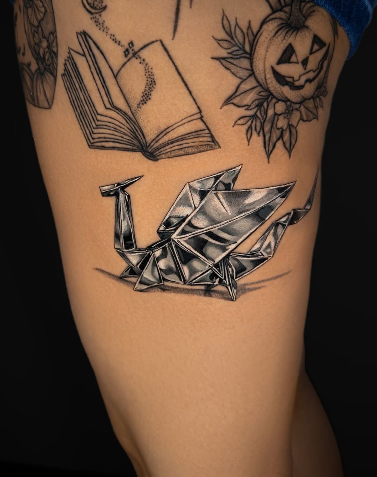 nature arm tattoo