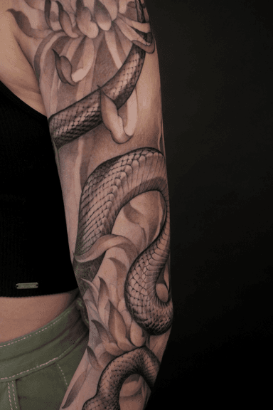 Tattoo work at Parliament Tattoo