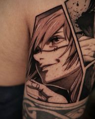 Mahito x Pain x Itachi x Ulquiorra x Grimjaw 📩Bookings are available 📍Based in West Kensington, London . . . . #animetattoo #animetattoos #animetattooartist #londontattoo #londontattooartist #charactertattoo