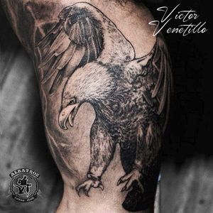 Tattoo uploaded by Victor Venetillo • Aguia americana, american