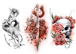 Dagger and Rose Medley