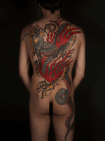 Japanese Dragon Back Piece