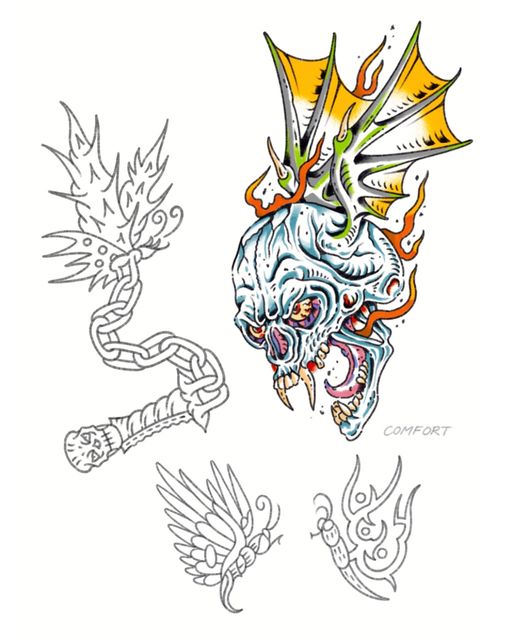 Flash tattoo
