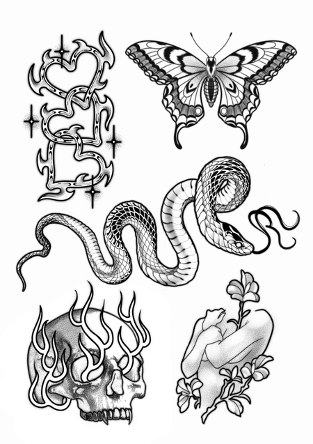 Flash tattoo
