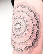 Nothing more satisfying than to make a mandala. It's what I love the most. . . . . . #geometrictattoo #dotwork #DotworkTattoo #GeometryTattoo #BlackworkTattoo #TattooArt #TattooCulture #TattooInspiration #TattooAddicts #sacredgeometrytattoo #NetherlandsTattoo #TattooNetherlands #DutchTattoo #TattooBussum #thenetherlands #TattooAmsterdam #TattooHolland #DutchTattooCulture #hollandtattoo #hollandink #bussum #amsterdam #mandalatattoo #tattoo #lookinggood #tattoolovers #ilovetattoos #besttattoo #cooltattoos #trendtattoos