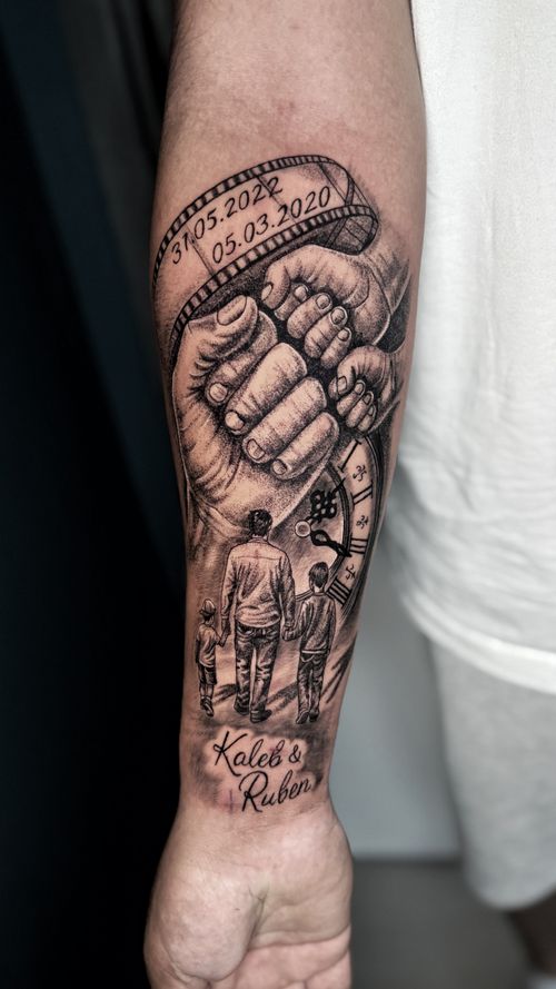 Timeless Family Bond Tattoo