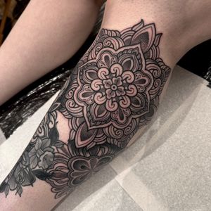 Dotwork tattoo style