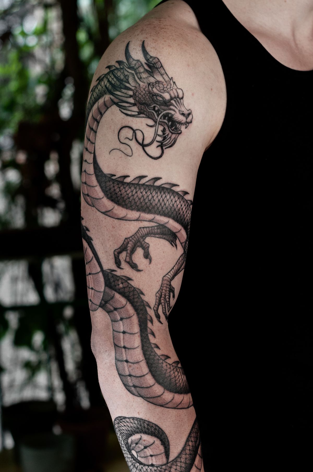 floral hip tattoo
