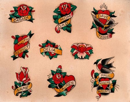 Flash tattoo