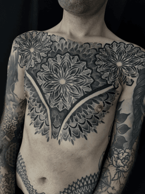 Blackwork tattoo style