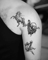 Classical Figures Tattoo
