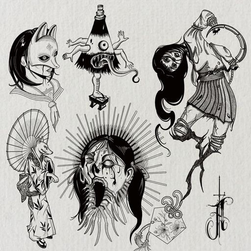 Flash tattoo