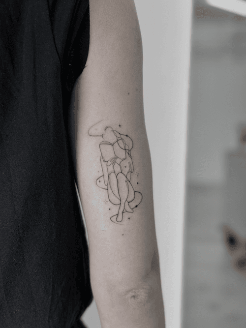 Continuous Line Figure