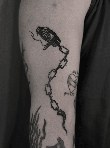 Tattoo work at Private Studio