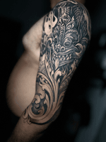 Balinese Mask Tattoo