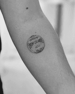 Soccer Ball Badge Tattoo