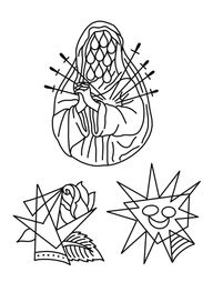 Religious Sorrow Iconography