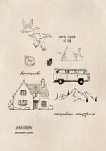 Noah Kahan Themed Flash Sheet